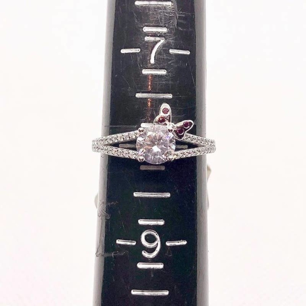 SIZE 8 925 Minnie Mouse Split Shank Ring - Picture 8 of 10